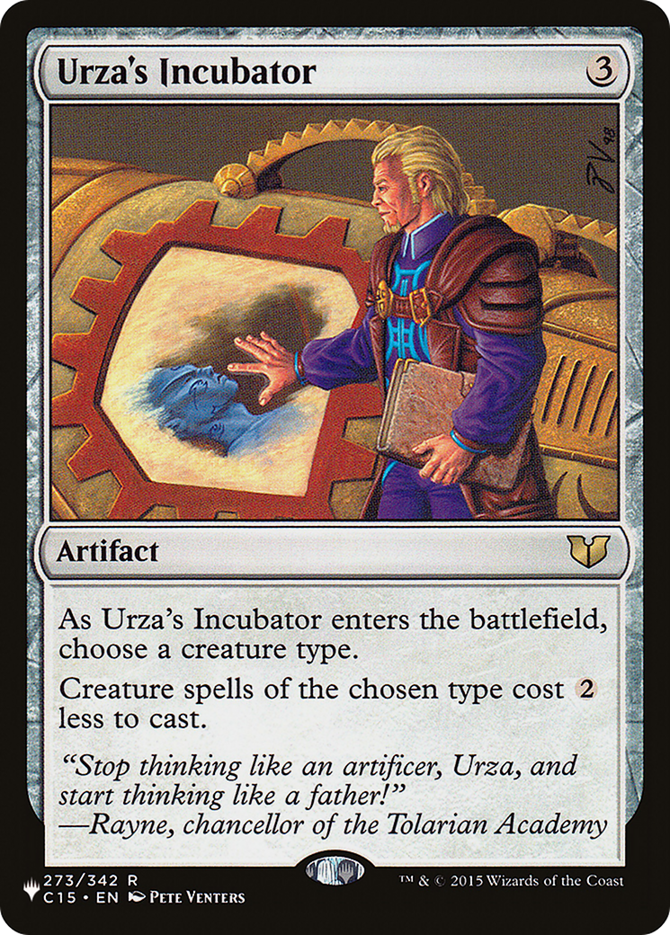 Urza's Incubator [Secret Lair: Angels]