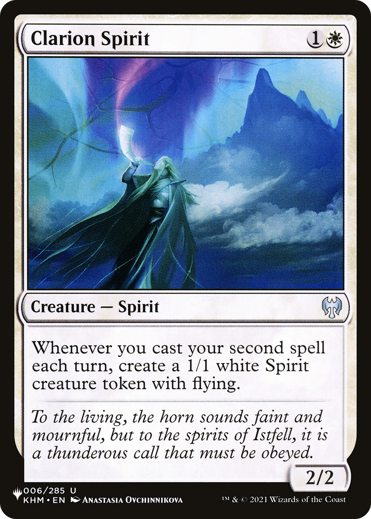 Clarion Spirit [The List Reprints]