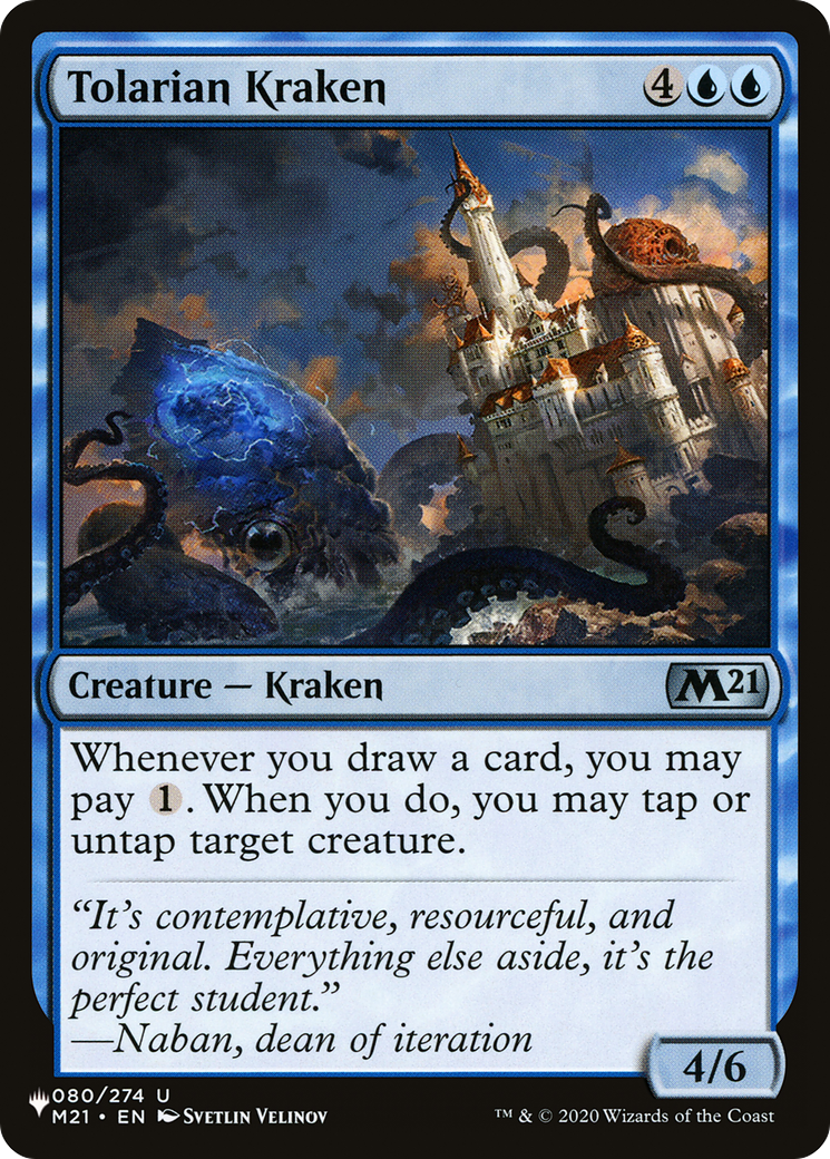 Tolarian Kraken [The List Reprints]