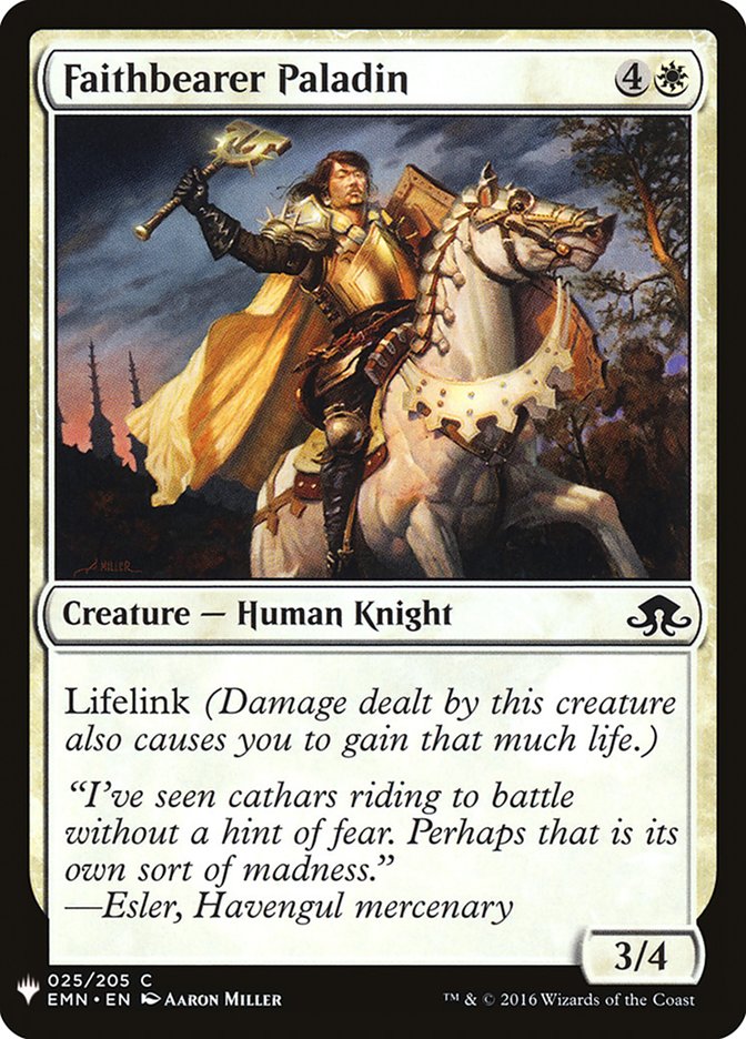 Faithbearer Paladin [Mystery Booster]