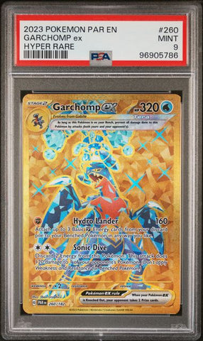 Garchomp ex #260 PSA 9 [Paradox Rift]
