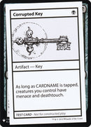 Corrupted Key [Mystery Booster Playtest Cards]