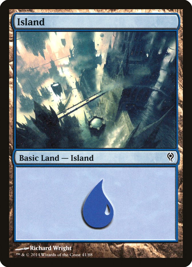 Island (41) [Duel Decks: Jace vs. Vraska]