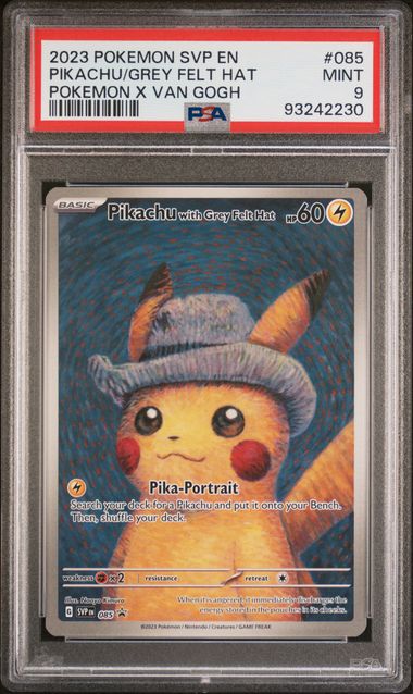 Pikachu With Grey Felt Hat