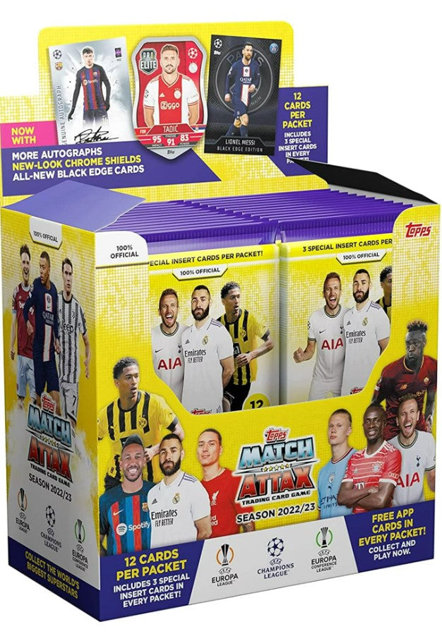 Fodboldkort Topps Match Attax 2022/23 Display