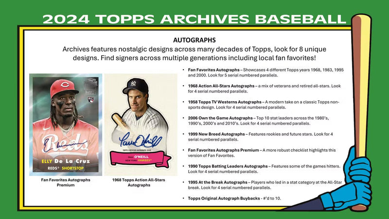 Topps Archives Baseball 2024 - Value Box