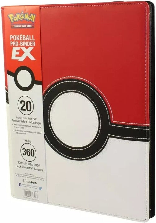 Ultra Pro: Pokemon 9 Pocket Premium Pro-Binder - Pokeball