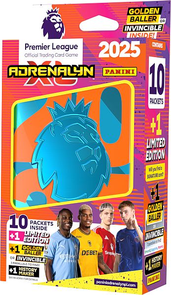 Panini Premier League Adrenalyn XL 2024/25 - Mega Tin