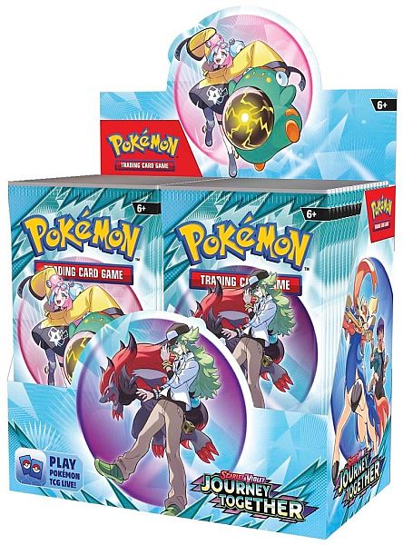 Pokemon Scarlet & Violet 9 - Journey Together - Display