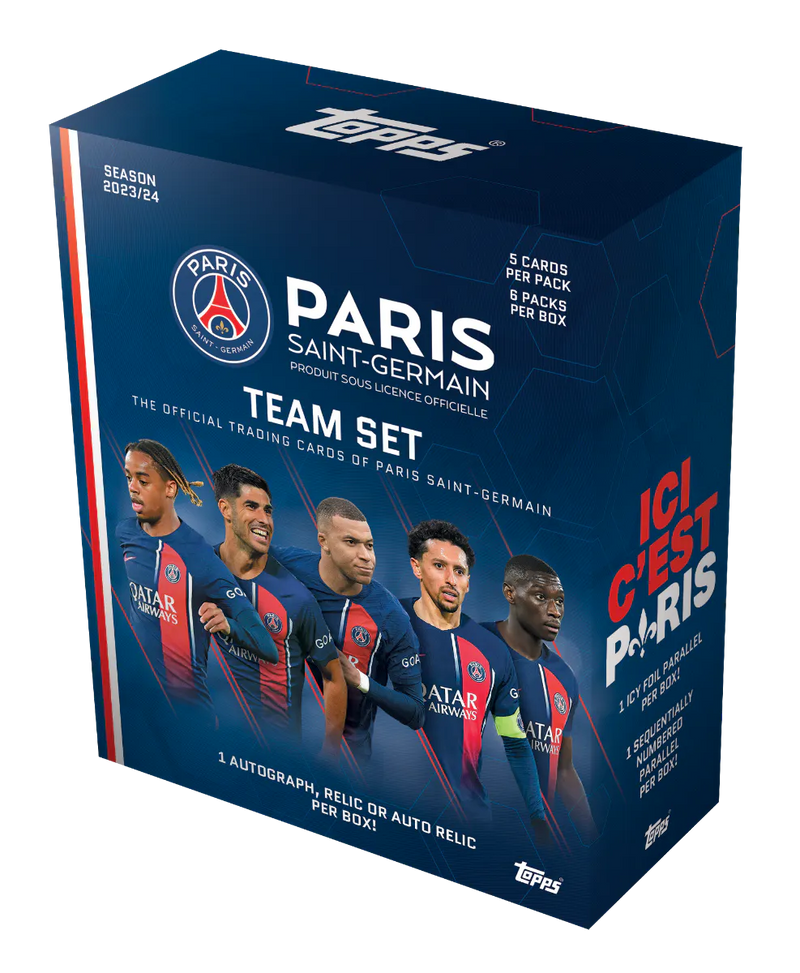 Topps Paris Saint-Germain Team Set 2023/24