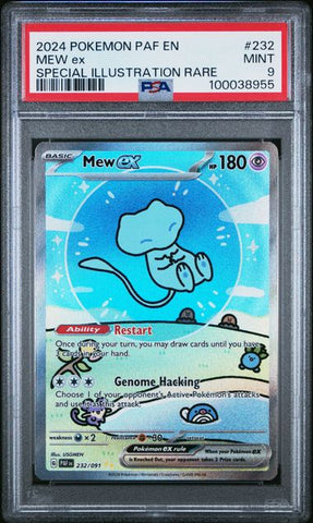 Mew Ex #232 [Special Illustration Rare] PSA 9 [Pokemon Paldean Fates 2024]