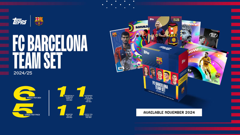 Topps Barcelona Team Set 2024/25