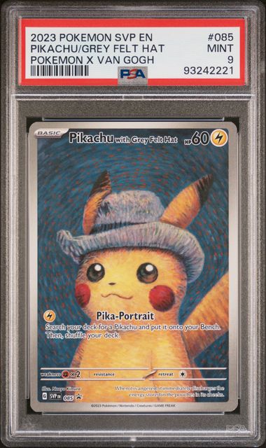 Pikachu With Grey Felt Hat