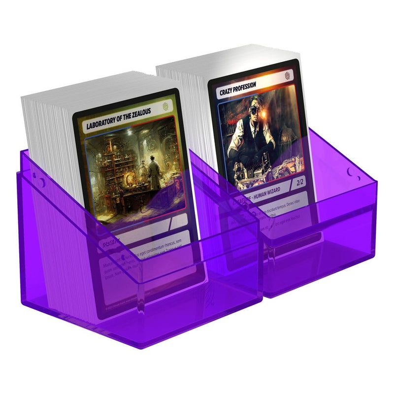 Ultimate Guard: Boulder Deck Case 100+ Clear Amethyst