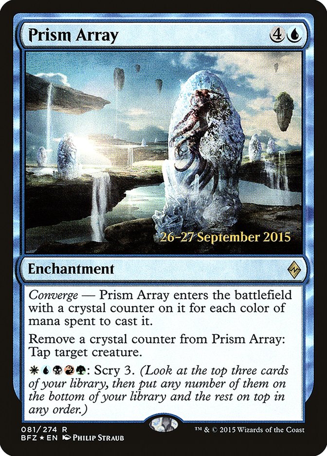 Prism Array (Prerelease Promo) [Battle for Zendikar Prerelease Promos]