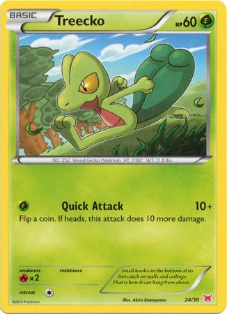 Treecko (24/30) [XY: Trainer Kit 2 - Latias]