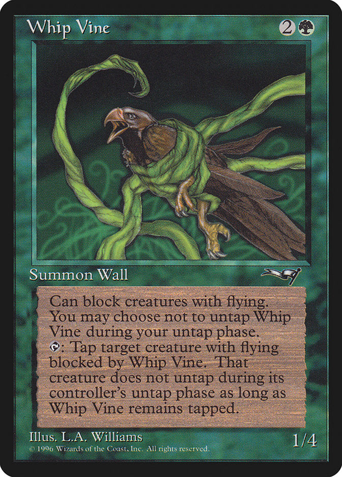 Whip Vine (Holding Bird) [Alliances]