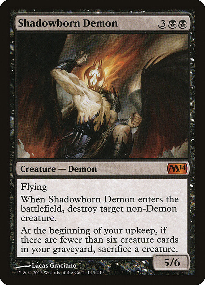 Shadowborn Demon [Magic 2014]