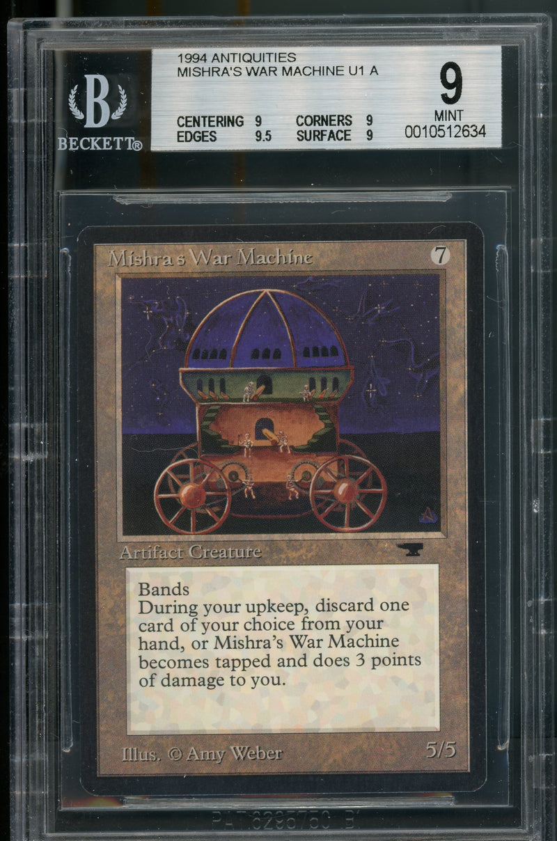 Mishra's War Machine BGS 9Q+ [Antiquities]