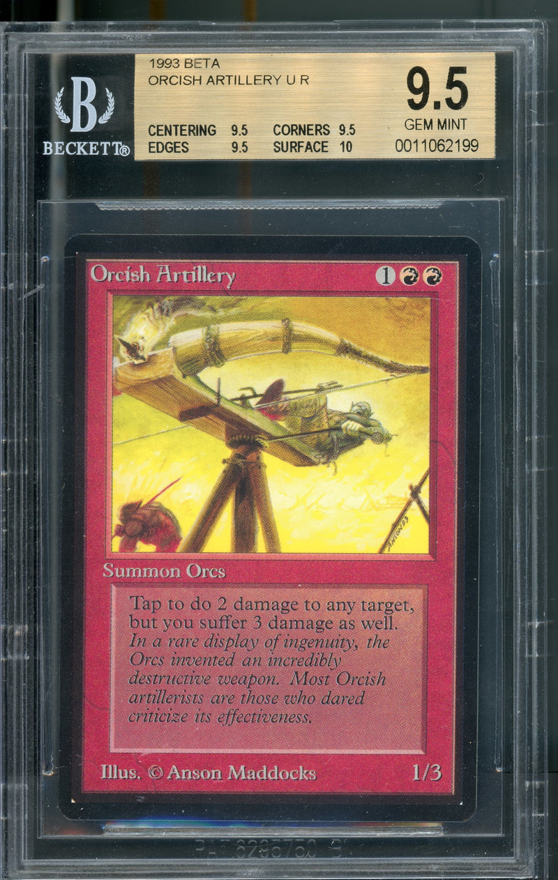 Orcish Artillery BGS 9.5Q+ [Limited Edition Beta]