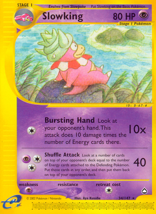 Slowking (34/147) [Aquapolis]