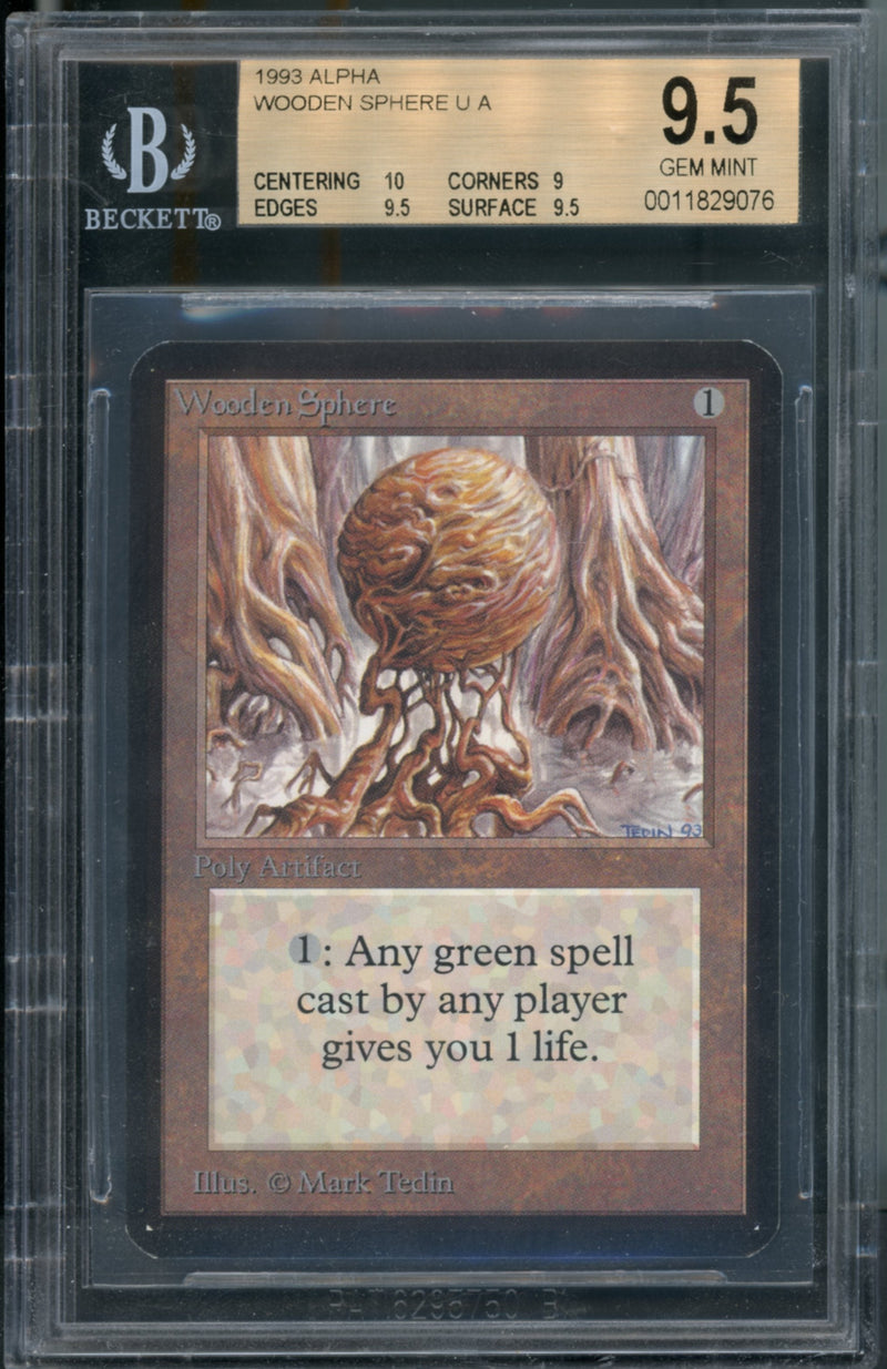 Wooden Sphere BGS 9.5B+ [Limited Edition Alpha]