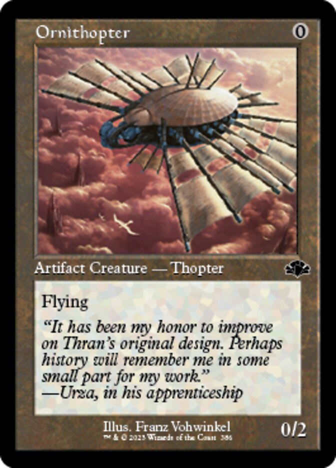 Ornithopter (Retro) [Dominaria Remastered]