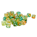 Nebula™ – 12mm d6 Spring/white Luminary Dice Block™