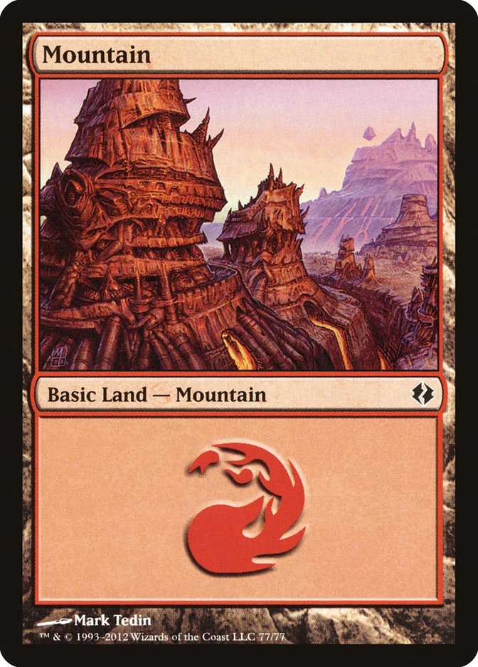 Mountain [Duel Decks: Venser vs. Koth]
