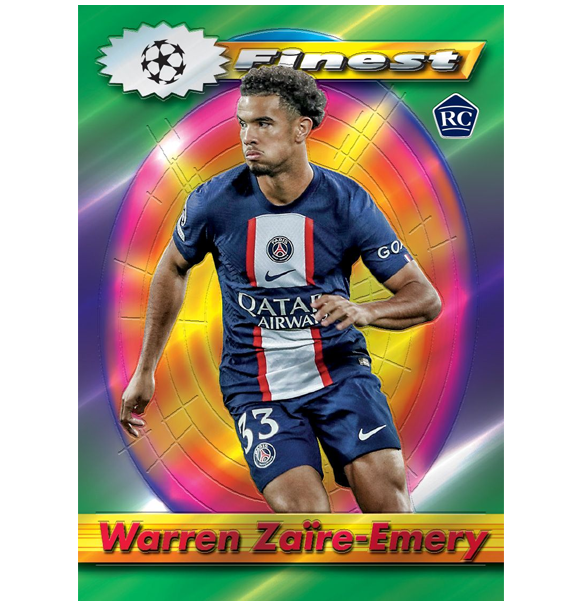  Fodboldkort - Topps Finest Flashbacks UEFA Club Competitions 2022/23