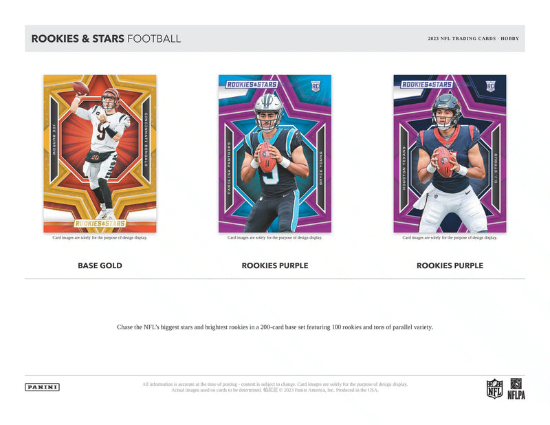 Panini Rookies & Stars NFL Football 2023 - Hobby Box