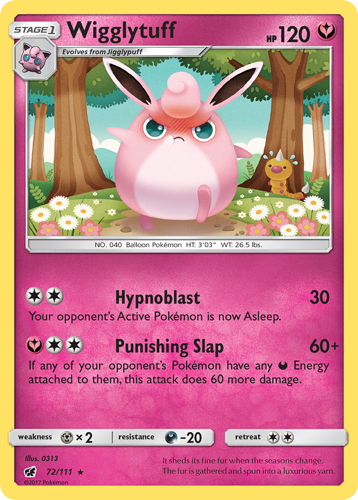 Wigglytuff (72/111) [Sun & Moon: Crimson Invasion]