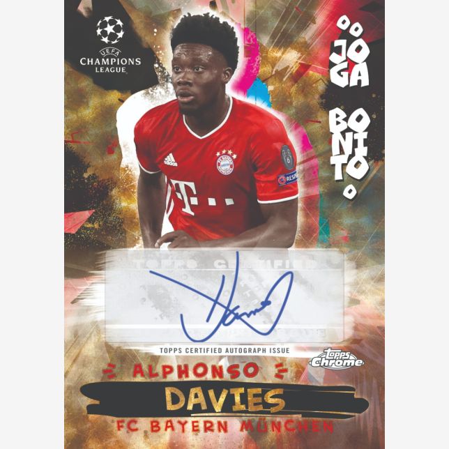 Topps Chrome UEFA Champions League 2020/21 - Hobby Box