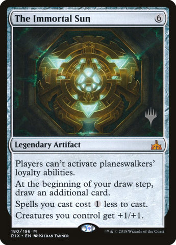 The Immortal Sun [Rivals of Ixalan Promos]