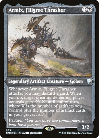 Armix, Filigree Thrasher (Foil Etched) [Commander Legends]