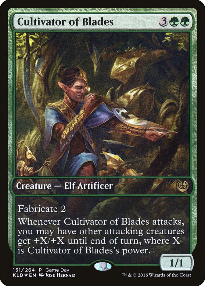 Cultivator of Blades [Kaladesh Promos]