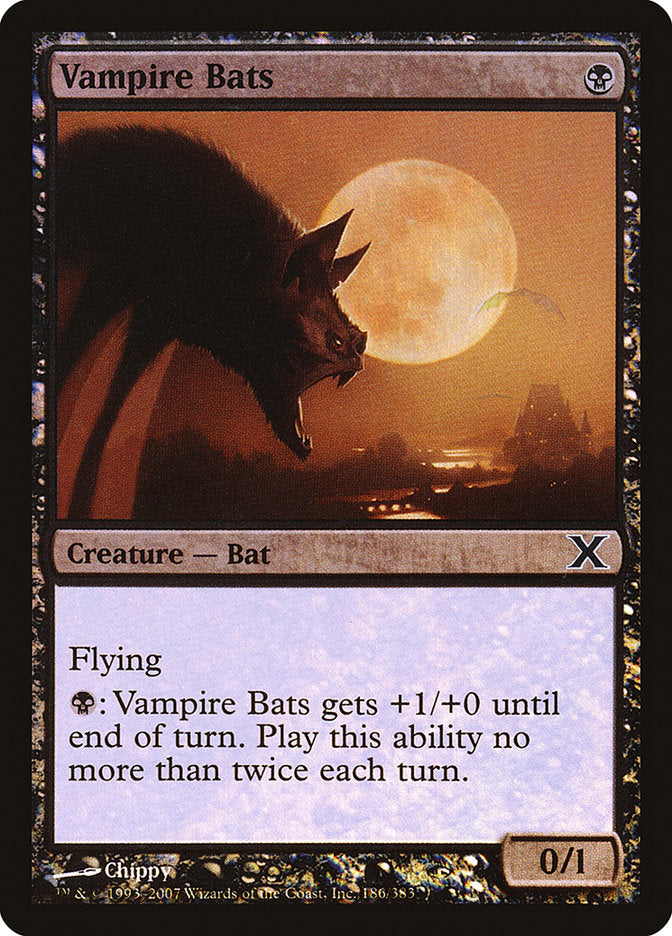 Vampire Bats (Premium Foil) [Tenth Edition]