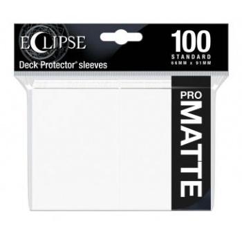 Ultra PRO Eclipse Matte Standard Sleeves - Arctic White (100)