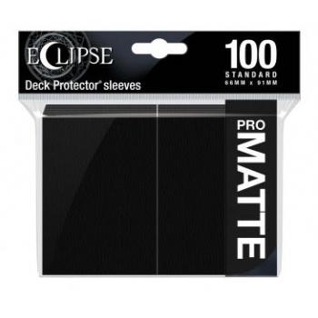 Ultra PRO Eclipse Matte Standard Sleeves - Jet Black (100)