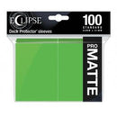 Ultra PRO Eclipse Matte Standard Sleeves - Lime Green (100)