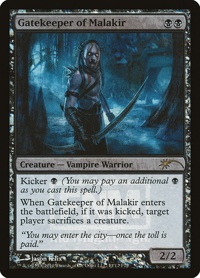 Gatekeeper of Malakir [Friday Night Magic 2010]
