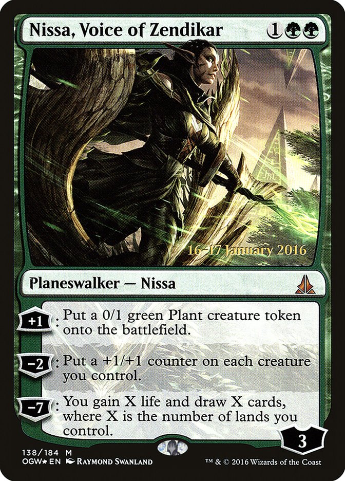 Nissa, Voice of Zendikar [Oath of the Gatewatch Promos]