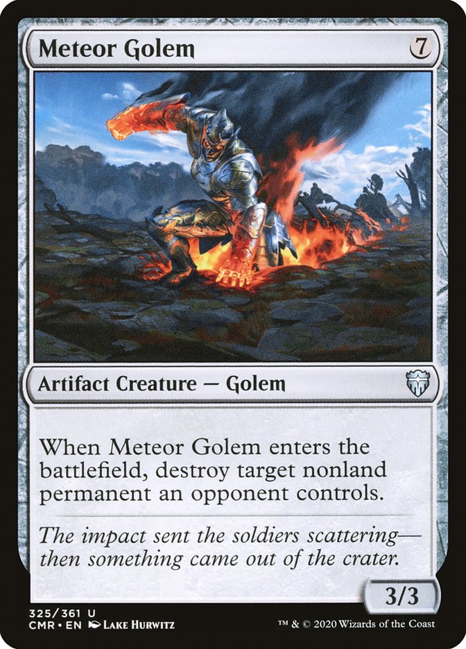 Meteor Golem [Commander Legends]