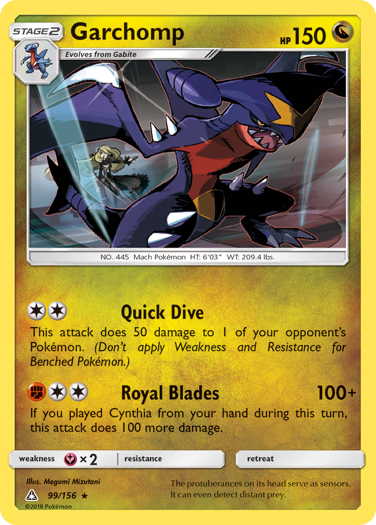 Garchomp (99/156) [Sun & Moon: Ultra Prism]