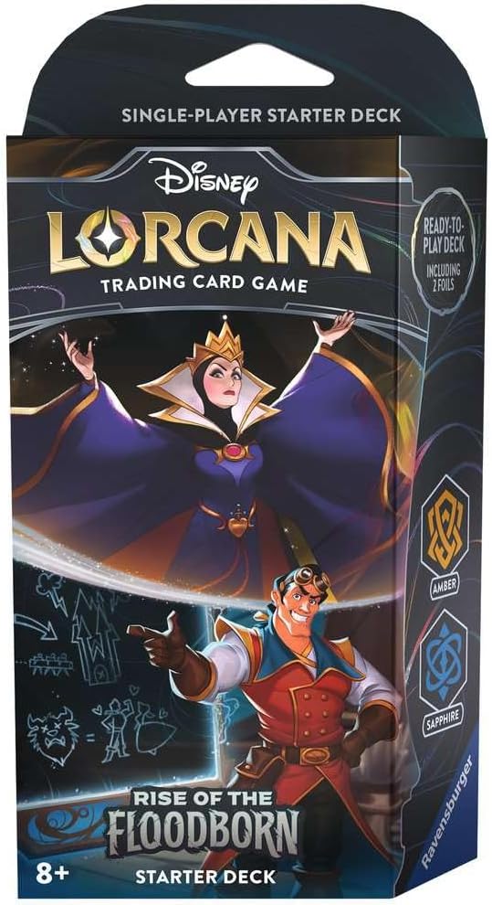 Disney Lorcana: Chapter 2 - Rise of the Floodborn - Evil Queen and Gaston Starter Deck