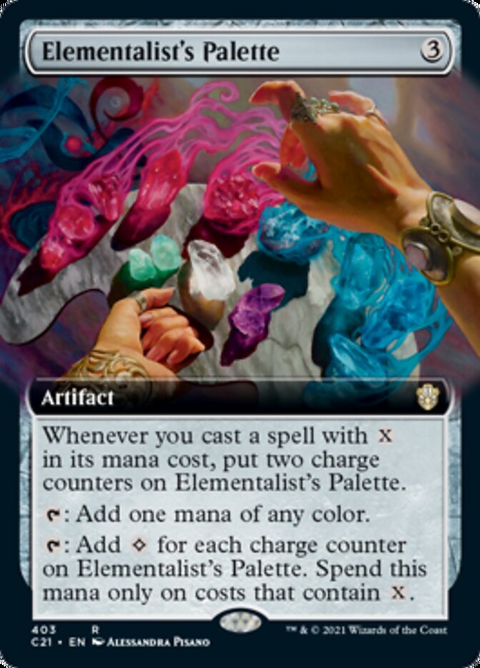 Elementalist's Palette (Extended) [Commander 2021]