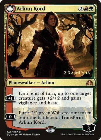 Arlinn Kord // Arlinn, Embraced by the Moon [Shadows over Innistrad Promos]