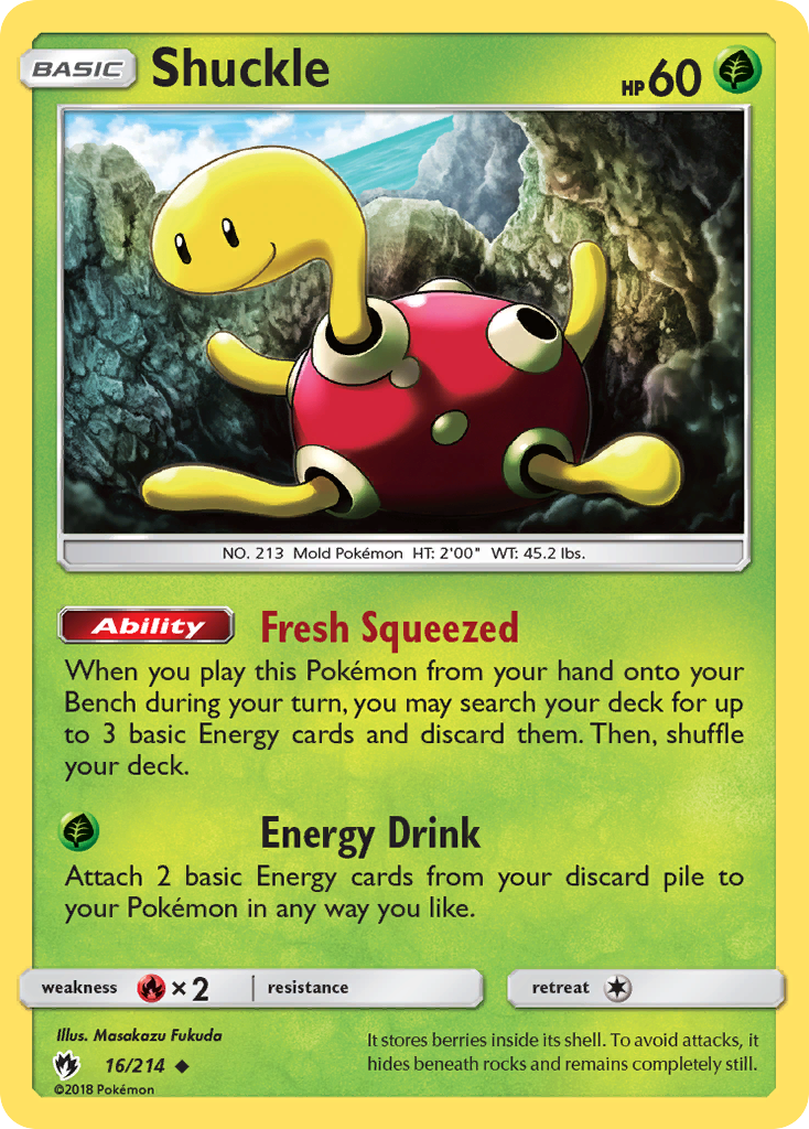 Shuckle (16/214) [Sun & Moon: Lost Thunder]