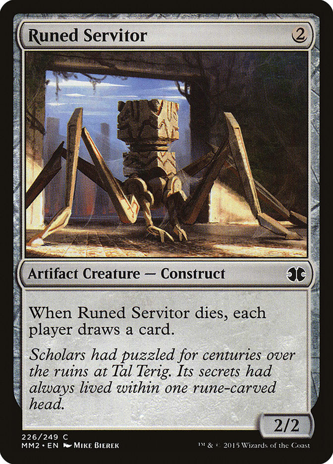 Runed Servitor [Modern Masters 2015]