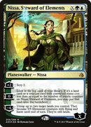 Nissa, Steward of Elements (Prerelease Promo) [Amonkhet Prerelease Promos]